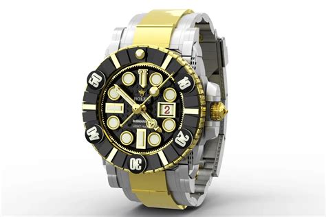 rolex submariner lego set|rolex swiss dive watch.